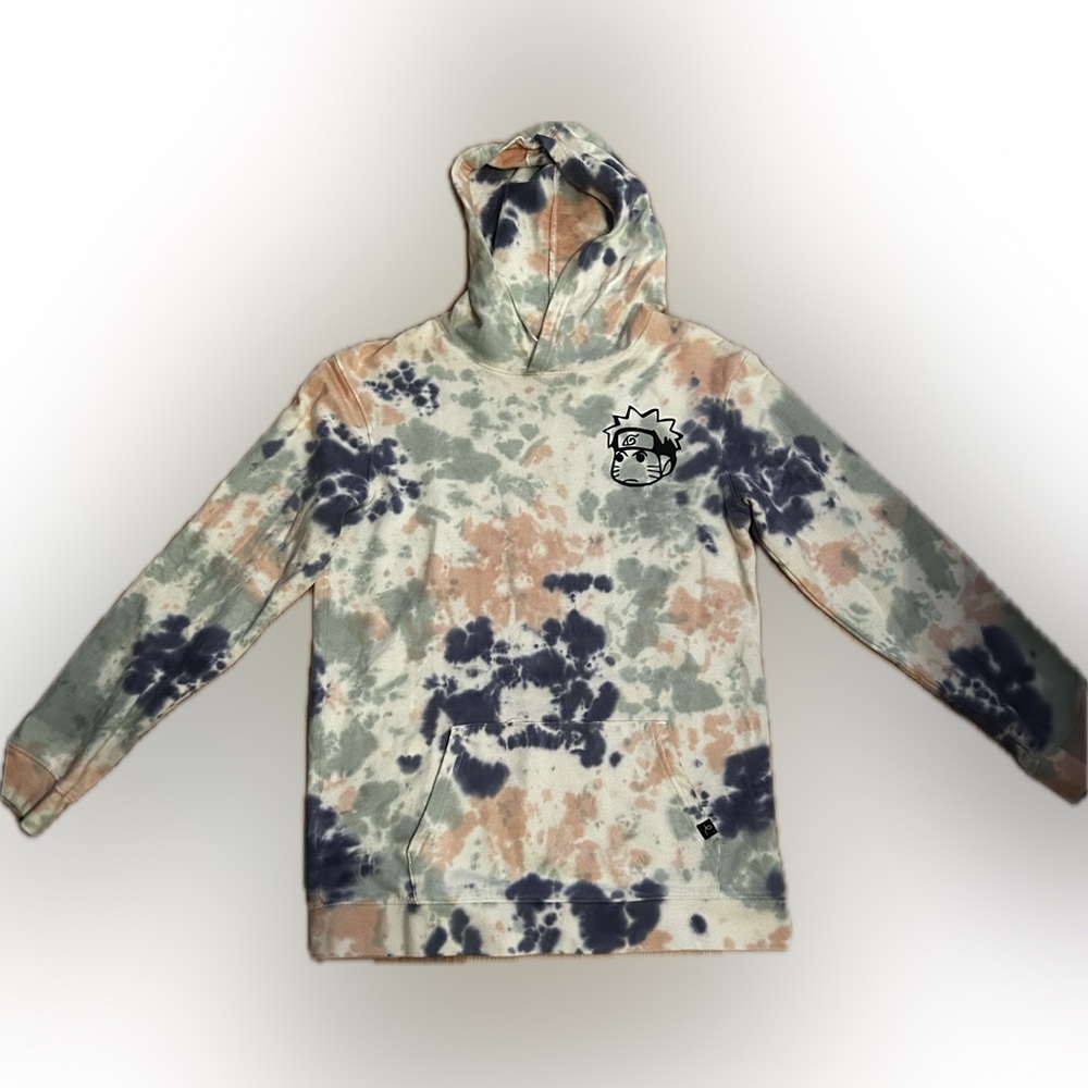 Naruto Tiedye Hoodie by Art Class. Size Large 12/14
